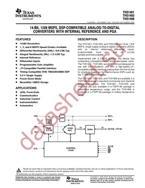 THS1403IPFB datasheet  